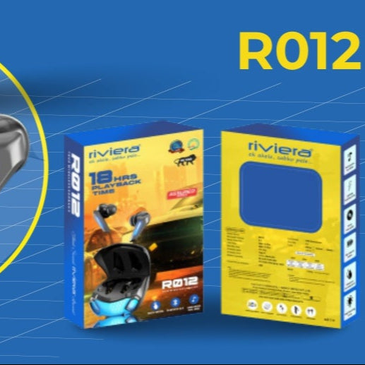 Riviera Bluetooth Earbuds – Seamless Connectivity & Extended Playtime