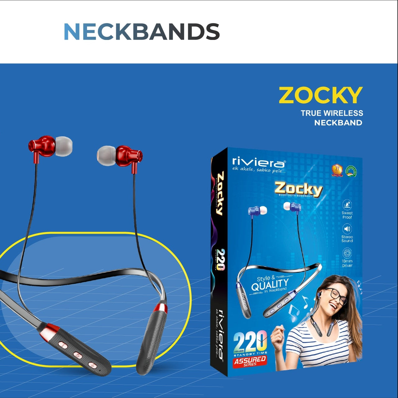 Riviera Neckbands: Unmatched Sound, Ultimate Comfort