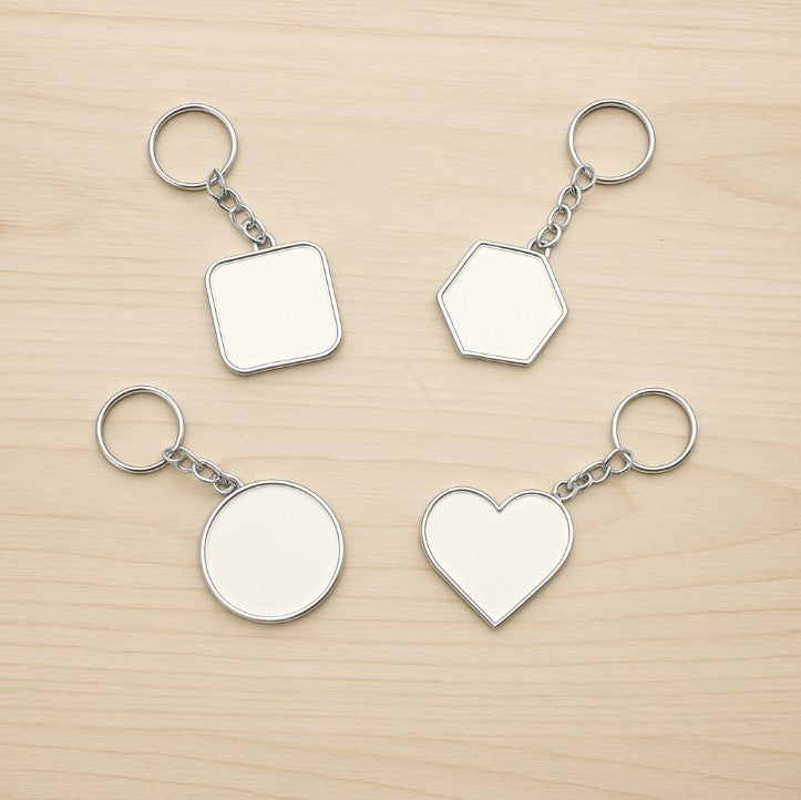 Customized Double Sided Metal Keyrings