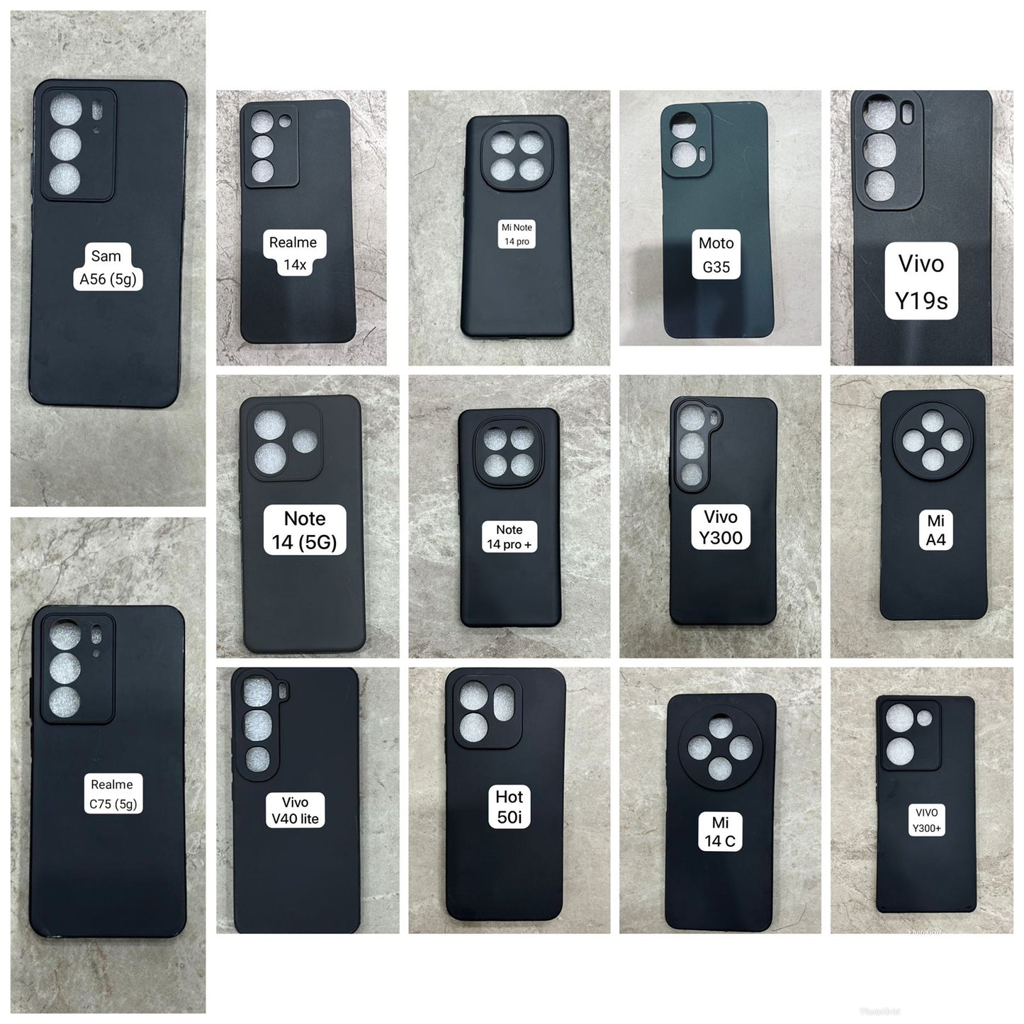 Black TPU Covers- Flip Cover Manufacturing Material