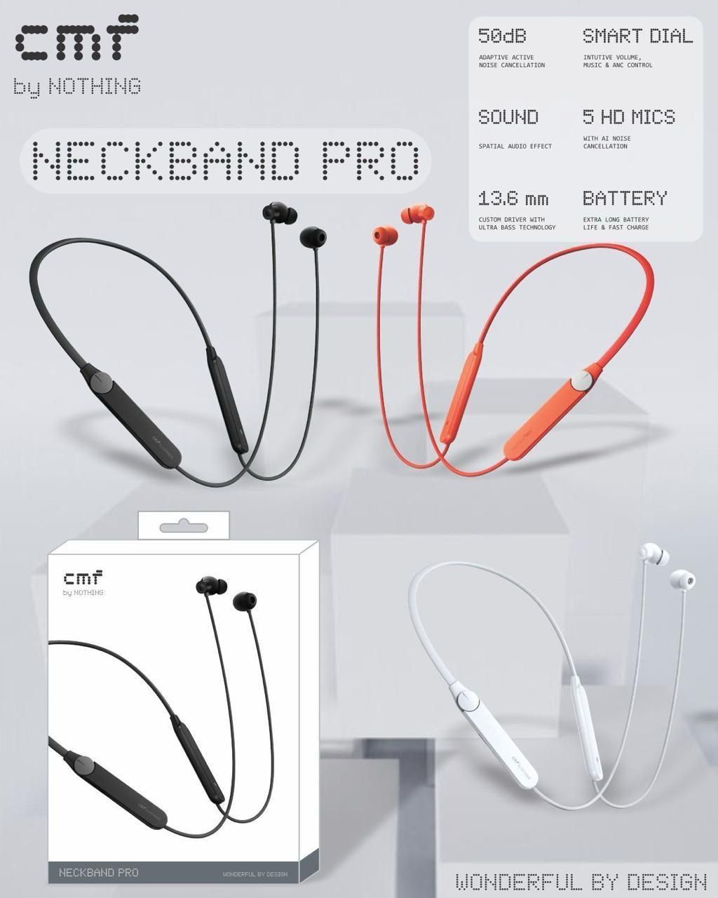 CMT by Nothing Wireless Neckband – Premium Sound & Comfort