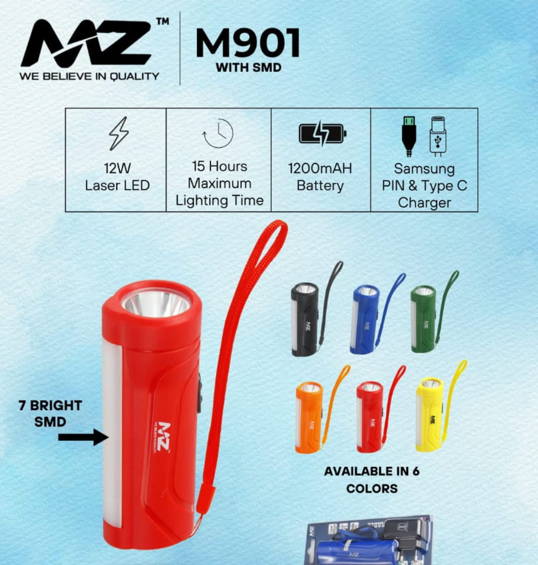 Mini Torch | Ultra-Compact LED Flashlight, Pocket-Size Power, Rechargeable 🔋🔦