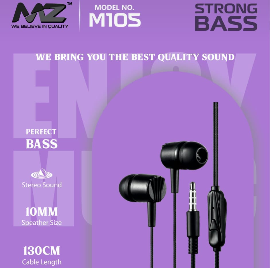 Wired Earphones | Crystal Clear Sound with Ultra Comfort