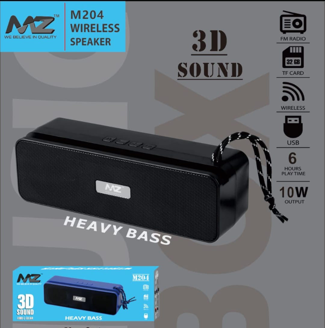Heavy Bass Wireless Speaker π₯ Powerful Sound & Deep Bass πΆ | Portable Bluetooth Speaker