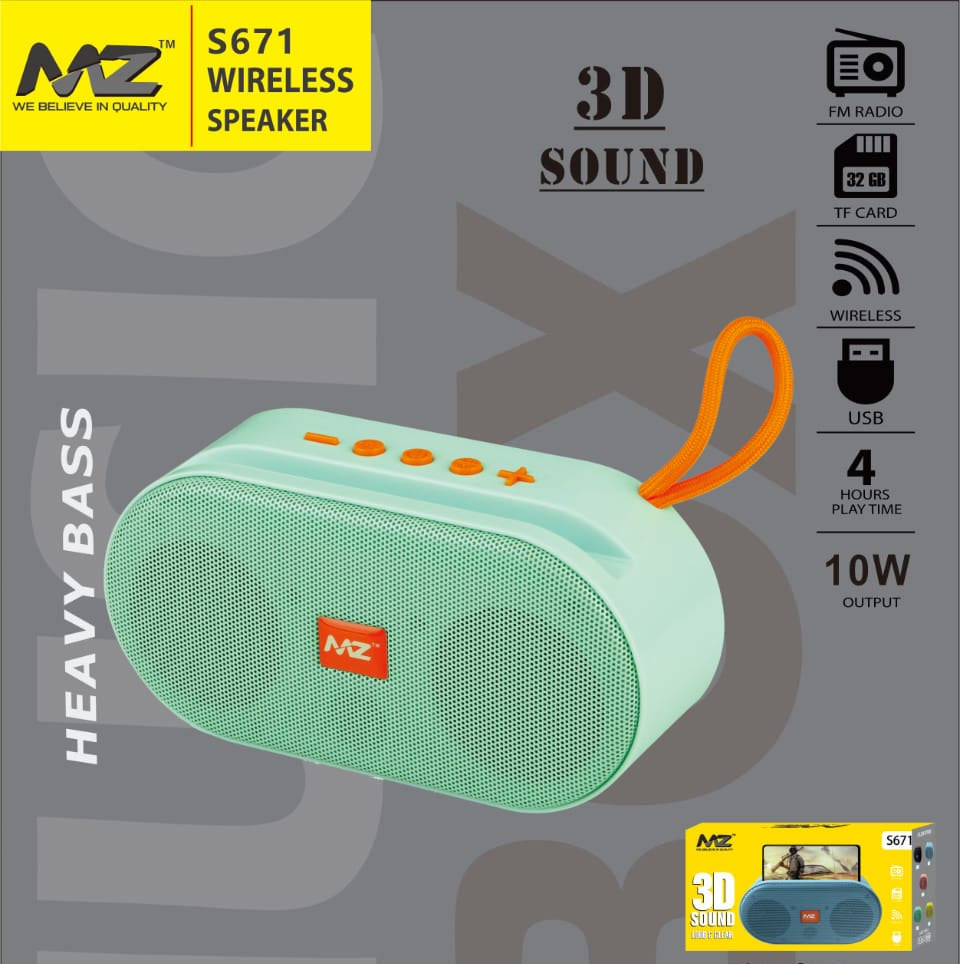 Wireless Speaker π₯ Deep Bass Bluetooth Sound System πΆ | Portable, Rechargeable & Multi-Mode Speaker ππ»