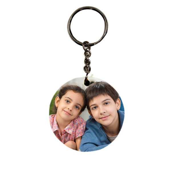 Round Shape for Sublimation MDF Keychains with Ring (Double side) -10 Pieces pack