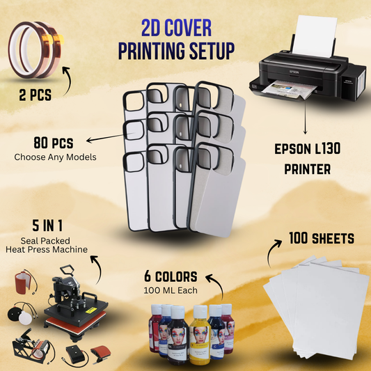 Custom Mobile Cover Printing Setup- With Epson L130