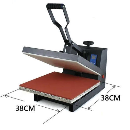 15x15 Inch Digital Heat Press Machine – Heavy Duty 2D Sublimation Cover & T-Shirt Printing
