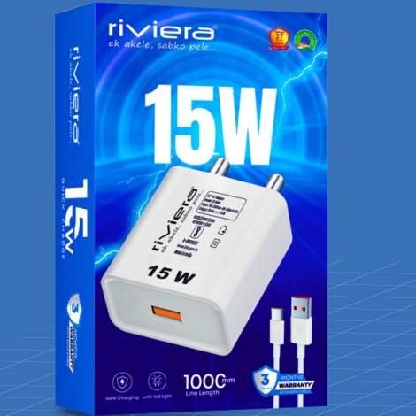 Riviera 12W Charger – Reliable & Efficient Charging!
