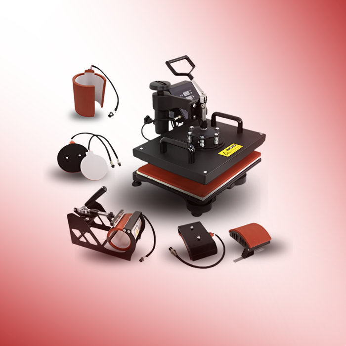 5-in-1 heat press machine