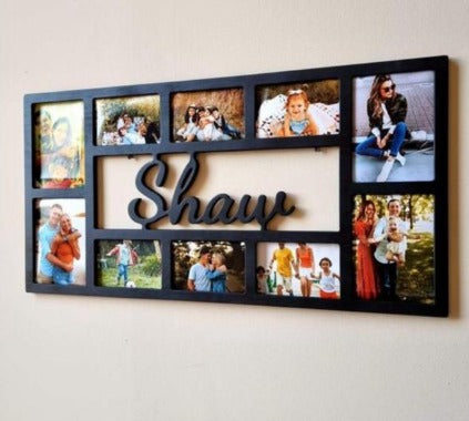 Customize 11 Photos Frame- Sublimation Blank 1