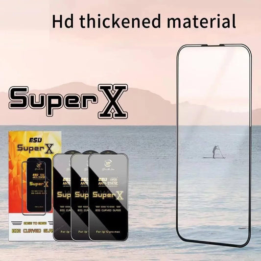 KNXINDA Super X Tempered Glass Screen Protector – 9H Hardness, Anti-Scratch, Edge-to-Edge Full Coverage