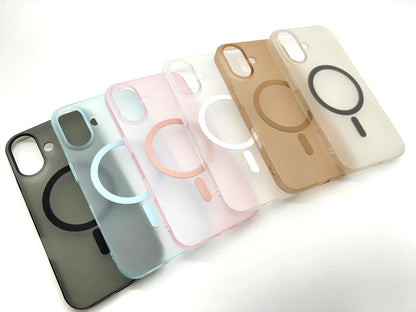 Papermag safe- Multicolour Magsafe Back Cover for Iphone