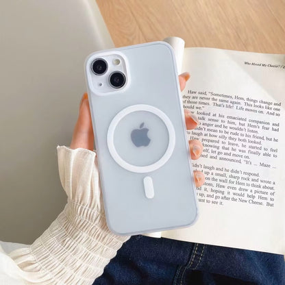 Papermag safe- Multicolour Magsafe Back Cover for Iphone