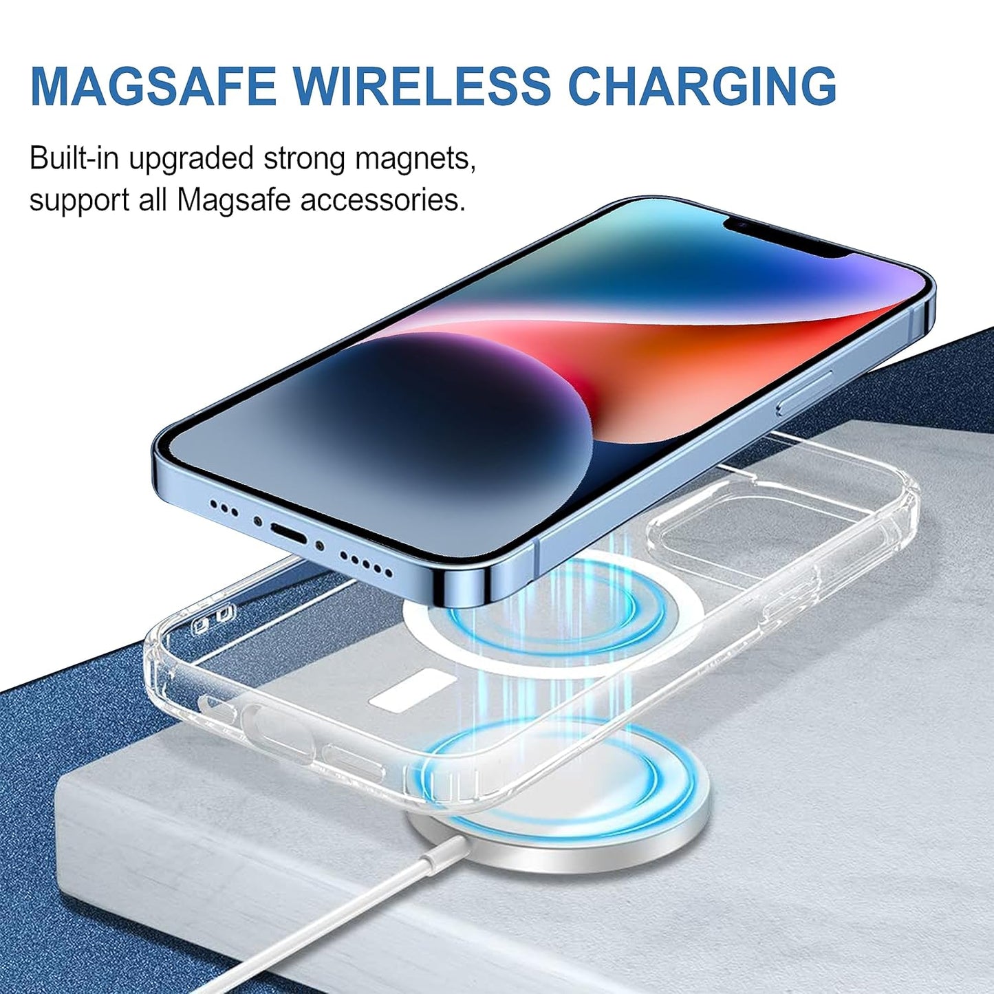 Magsafe Transparent Case For Iphone