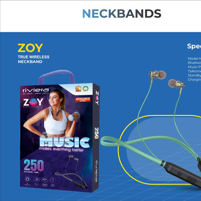 Riviera Neckbands: Unmatched Sound, Ultimate Comfort