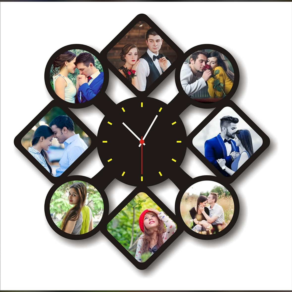 Customize wall clock Photos Frame- Sublimation Blank 32