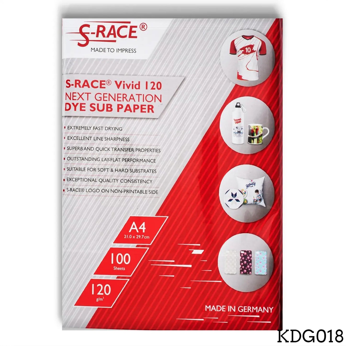 Sublimation Paper A4 – 100% Ink Transfer/ Dye sublimation paper