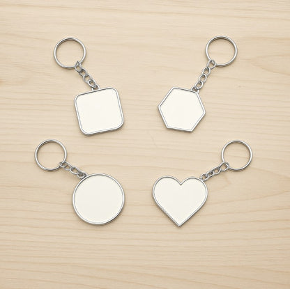 Customized Double Sided Metal Keyrings