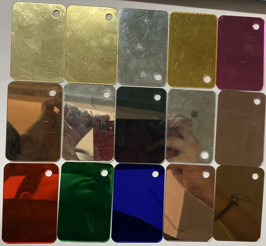 Multi-Color Mirror Acrylic Sheets – High-Quality Reflective Finish