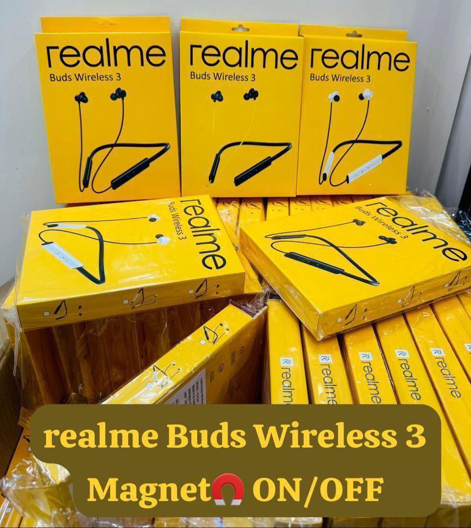 Realme Wireless Neckband – Premium Sound & Comfort