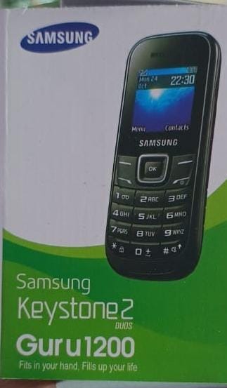 Samsung Keystone 2 Guru 1200 – Original Dual SIM Feature Phone