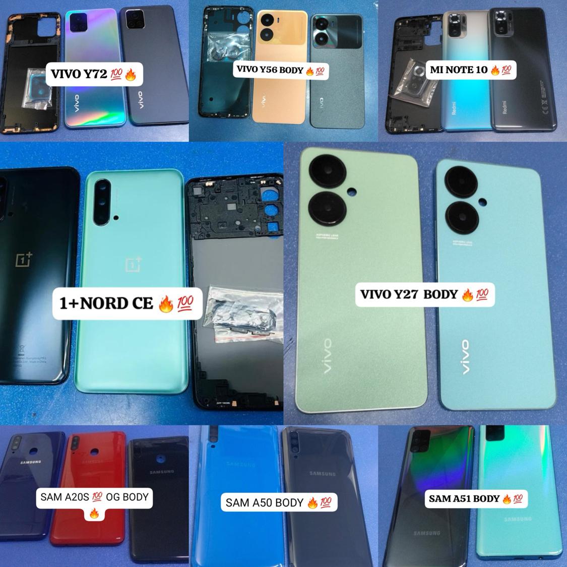 Mobile Middle Frame Housing for Various Models