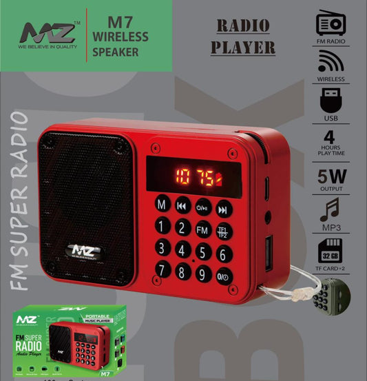 Wireless Bluetooth Speaker – Portable Speaker, Powerful Bass, Long Battery Life, Hands-Free Calling