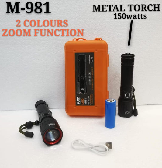TORCH | Ultra-Bright Mini Flashlight, Rugged Metal Body, Quick Charge 🔥🔦