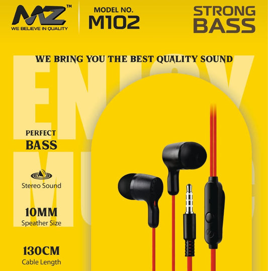 Wired Earphones | Dynamic Sound with Stylish Design