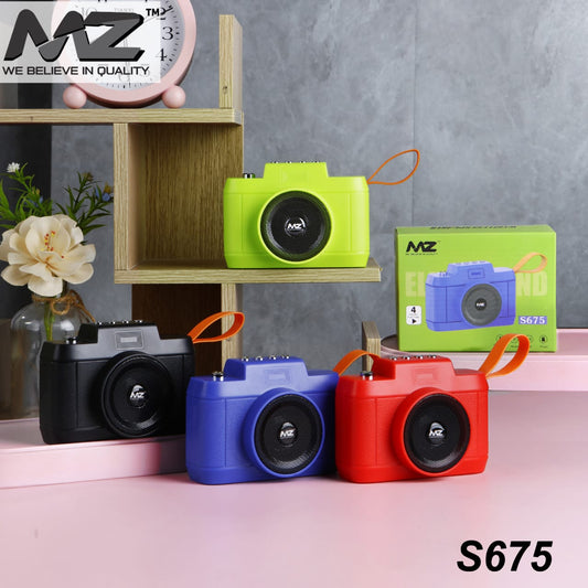 CAMERA Speaker 📸 Heavy Bass Bluetooth Speaker with Unique Camera Design 🎶 | Rechargeable & Stylish Desktop Gadget 🔋