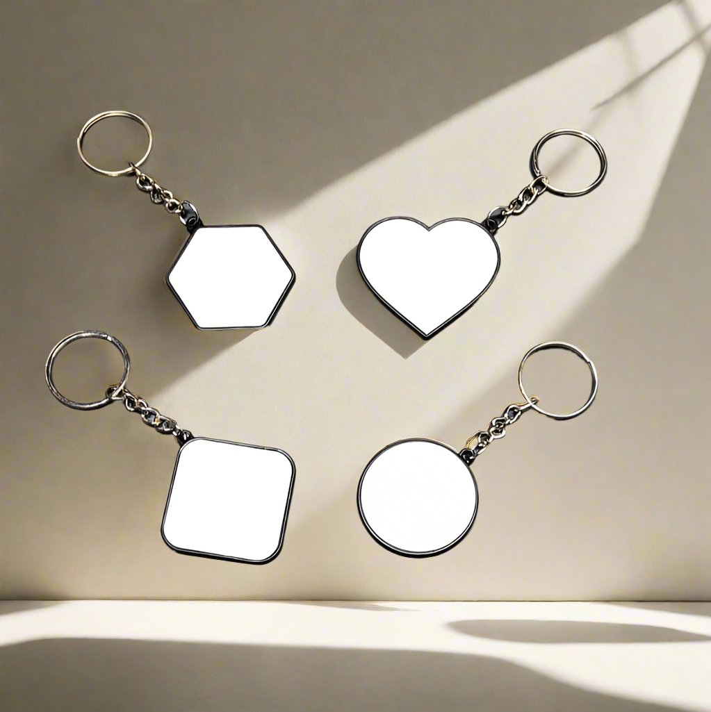 Customized Double Sided Metal Keyrings