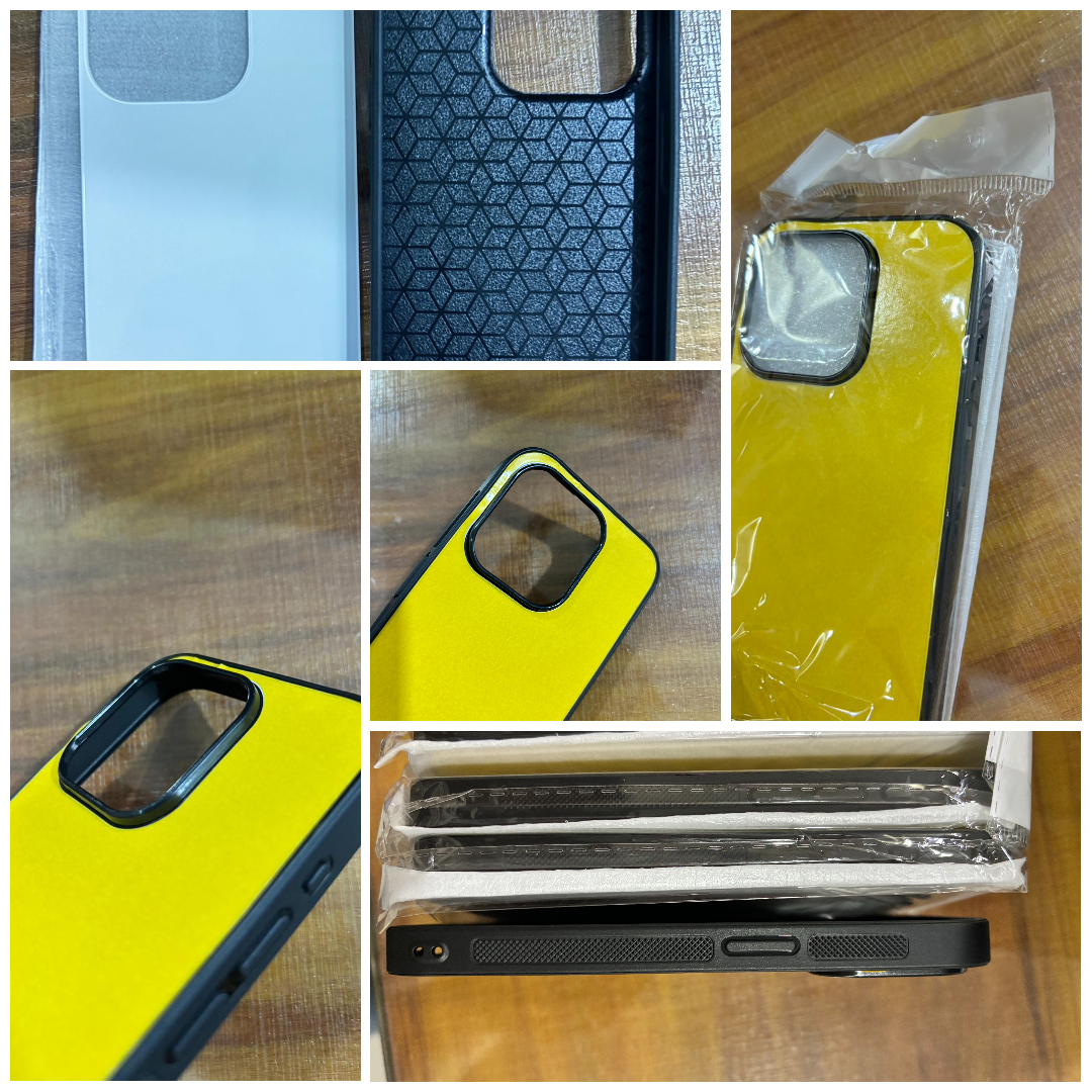 2D Glass Case For Iphone - (Open Camera with Raised Lips)