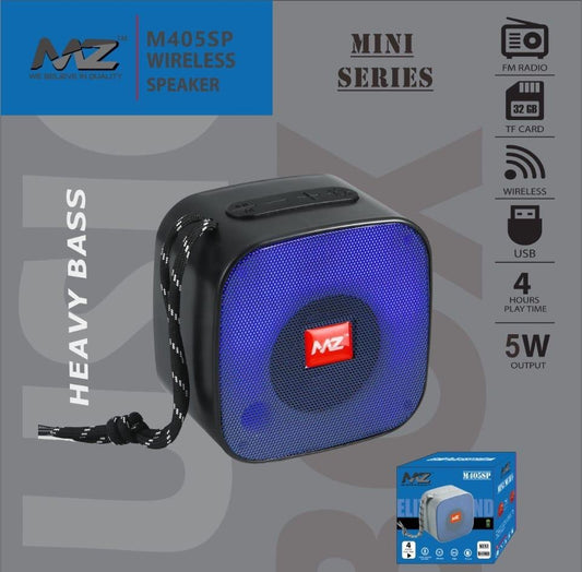 MZ Wireless Speaker – Sleek Style, Smooth Sound